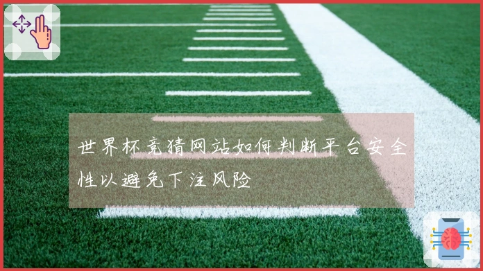 世界杯竞猜网站如何判断平台安全性以避免下注风险