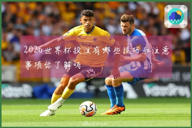 2026世界杯投注有哪些技巧和注意事项你了解吗