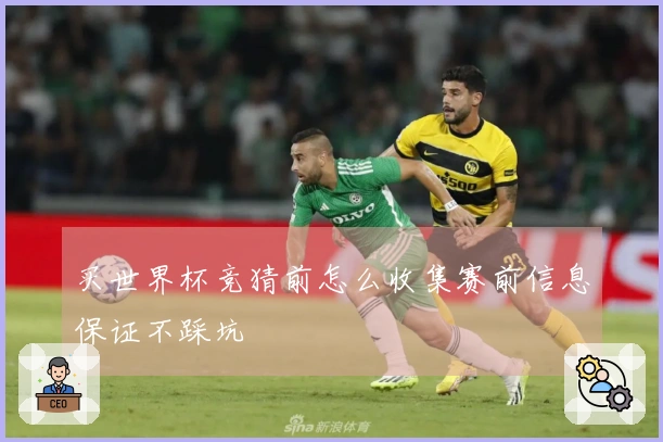 买世界杯竞猜前怎么收集赛前信息保证不踩坑