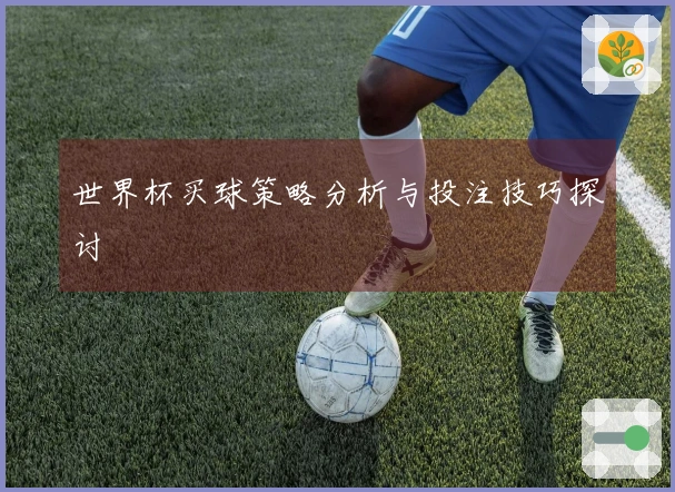 世界杯买球策略分析与投注技巧探讨