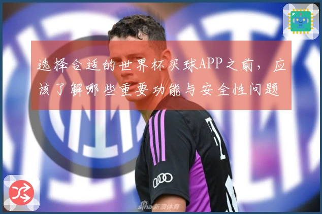 选择合适的世界杯买球APP之前，应该了解哪些重要功能与安全性问题