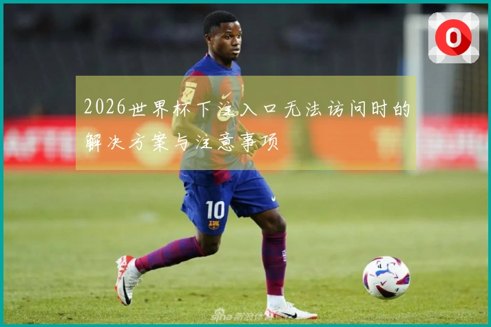 2026世界杯下注入口无法访问时的解决方案与注意事项