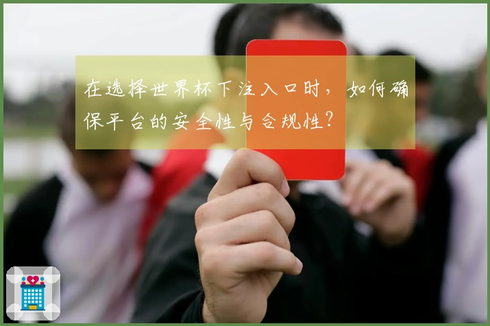 在选择世界杯下注入口时，如何确保平台的安全性与合规性？